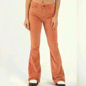 BDG Urban Outfitters 32/32 Mid Rise Corduroy Flare Pants festival hippie boho